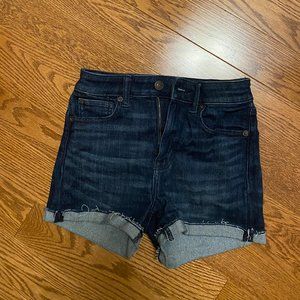 American eagle blue jean shorts